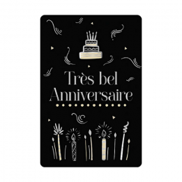 Carte double "Bel...