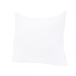 Housse de coussin frangée...