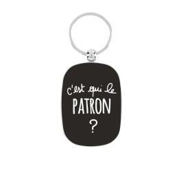 Porte-clés "C'est qui le...