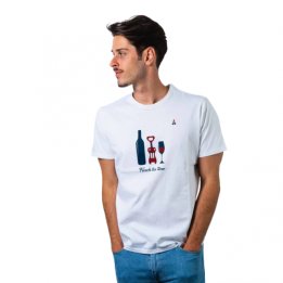 Tee-shirt blanc "French tea...