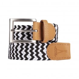 Ceinture tressée "Noire et...