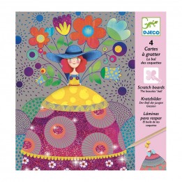 Cartes à gratter "Le bal...