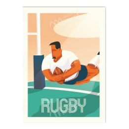 Affiche "Rugby"