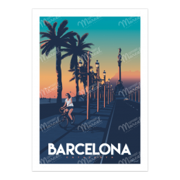 Affiche "Barcelona"