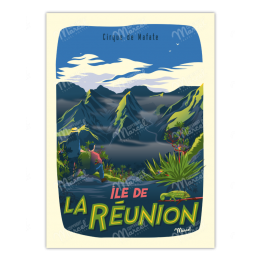 Affiche "Ile de la Réunion"