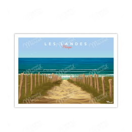 Affiche "Les Landes"