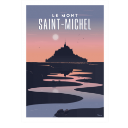 Affiche "Mont Saint-Michel"