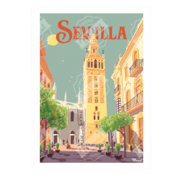 Affiche "Séville"