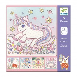 Pochoirs "Kawailand"