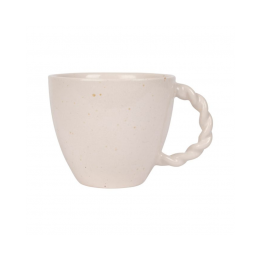 Tasse à thé "Moucheté blanche"