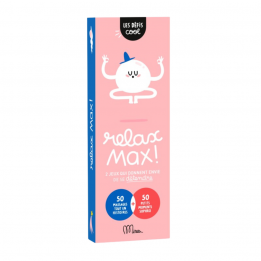 Jeu de cartes "Relax max !"
