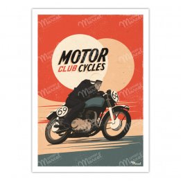 Affiche "Motorcycles"