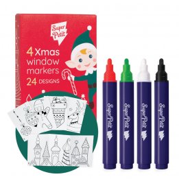 Marker pour fenêtre noël