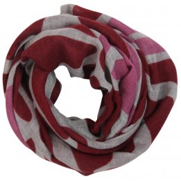 Echarpe - Gardenia rouge