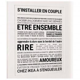 Affiche "S'installer en...