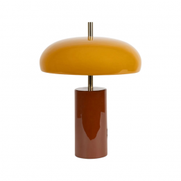 Lampe à poser moutarde