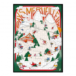 Puzzle "Planté de bâton"