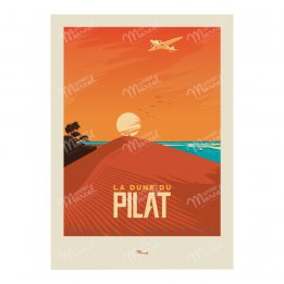 Afficeh A3 "La dune du Pilat"