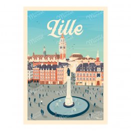Affiche A3 "Lille, la...