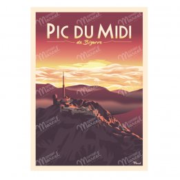 Affiche A3 "Pic du Midi de...