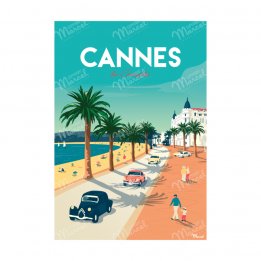 Affiche A3 "Cannes, la...