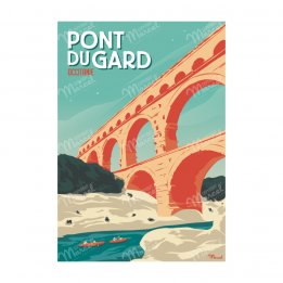 Affiche A3 "Pont du Gard"