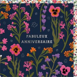 Carte "Fabuleux anniversaire"