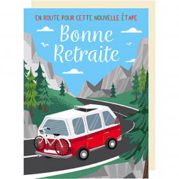 Carte XL "Bonne retraite"