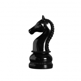 Figurine cavalier noir