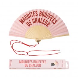 Eventail "Maudites bouffées...