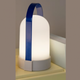 Petite lampe URI - Bleu marine