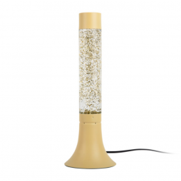 Lampe jaune à paillette