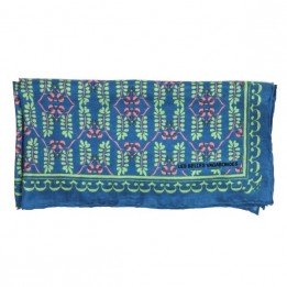 Mini foulard bleu albertine