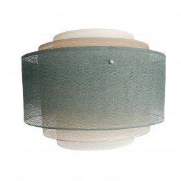 Abat-jour vert de gris...