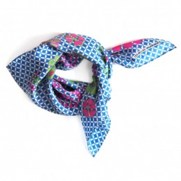 Mini foulard marine