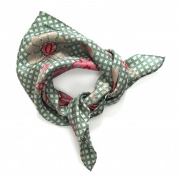 Mini foulard gris