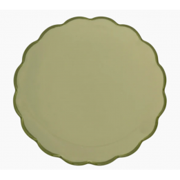 Assiette verte