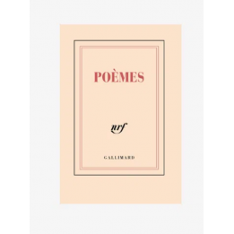 Carnet "poèmes" - Gallimard