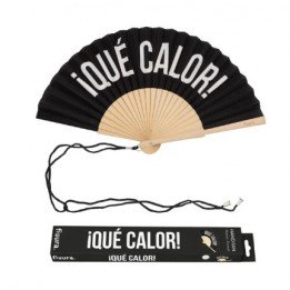 Eventail "qué calor !"