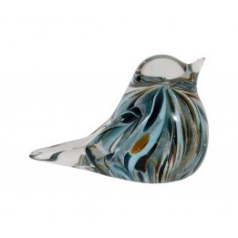 Presse-papier oiseau bleu