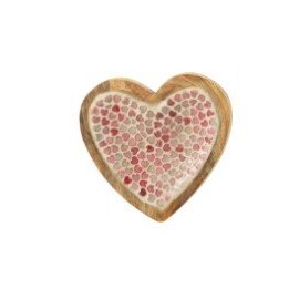 Plat coeur mosaique - petit