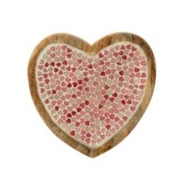 Plat coeur mosaique - moyen