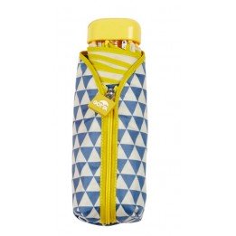 Parapluie pliable bleu