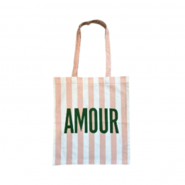 Tote bag rose"Amour"