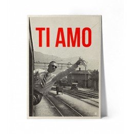 Affiche "Ti amo" - M