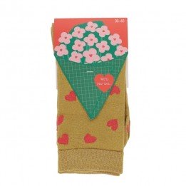 Chaussettes teacher "coeur"