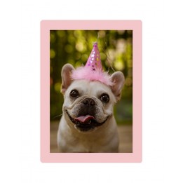 Cadre photo 13 x 18 rose