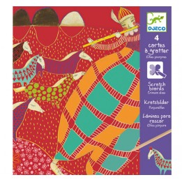 Cartes à gratter "Elfes"