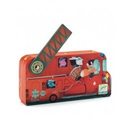 Puzzle 16 pièces "Le camion...