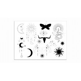 Tatouages éphémères "Mini...